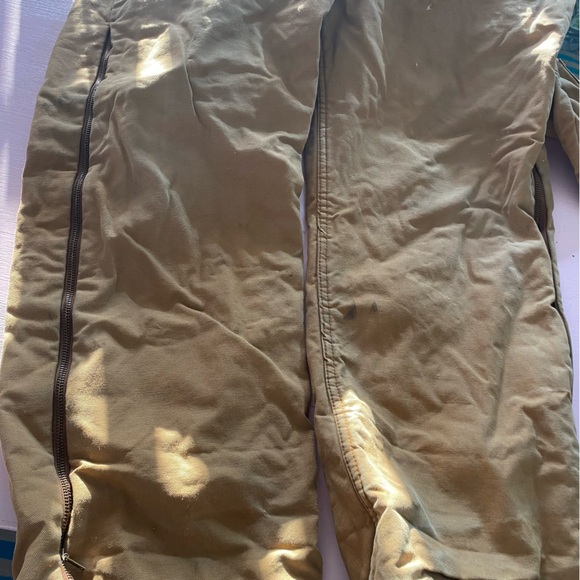 Big Ben by Wrangler Insulated Coveralls Winter Coat Overalls and Pants Zip Up L - Picture 6 of 14